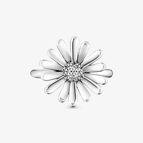Sterling Silver Daisy Ring