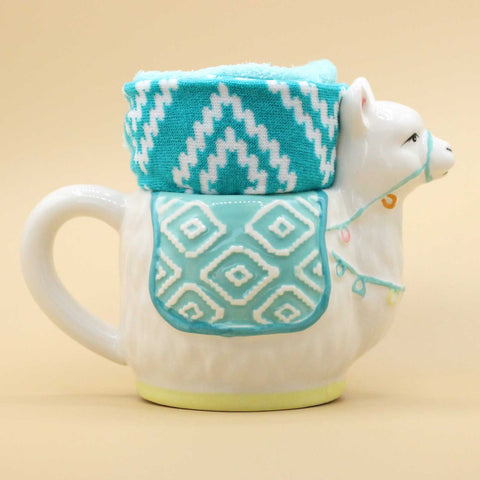 Llama Mug & Socks Gift Set