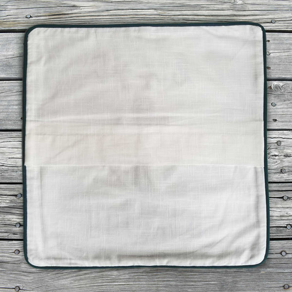 Let's Get Nauti pillow cover back