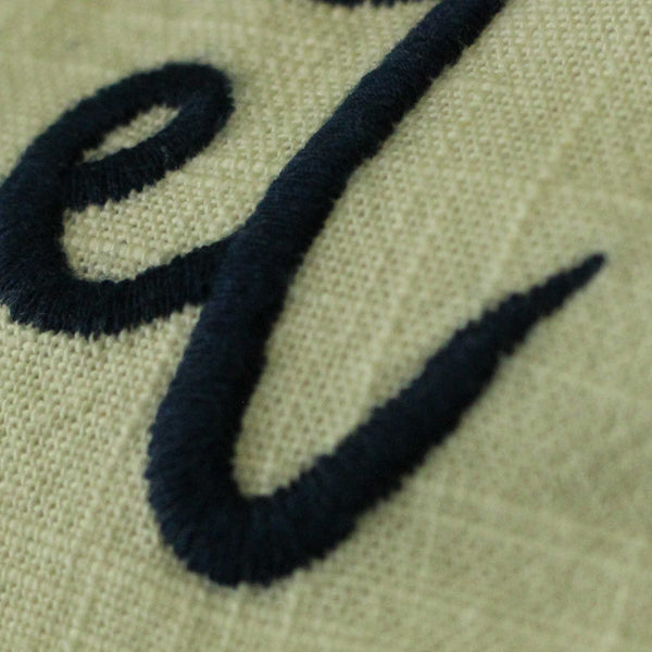 Embroidery close-up